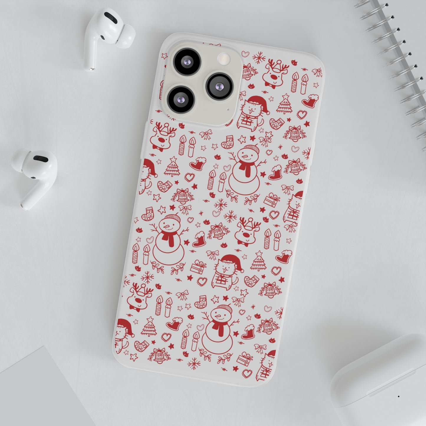 Christmas Vibe - Flexi Cases (White)