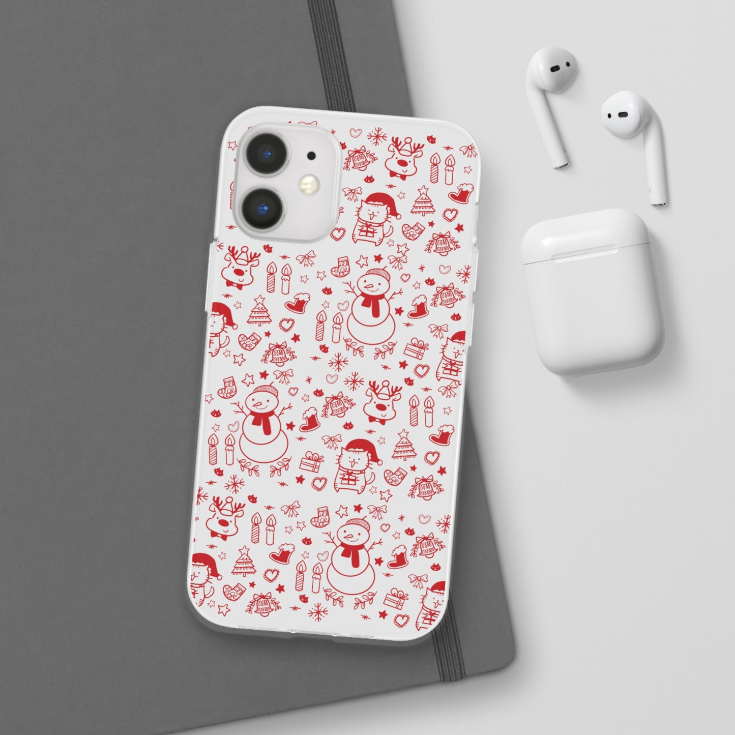 Christmas Vibe - Flexi Cases (White)