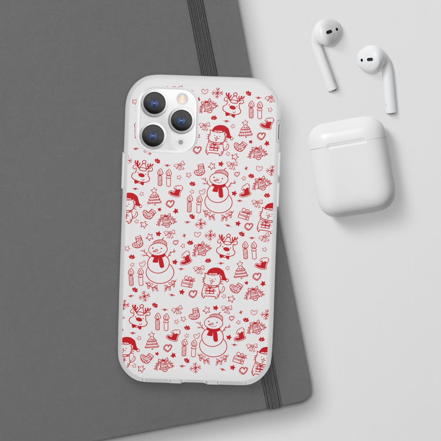 Christmas Vibe - Flexi Cases (White)