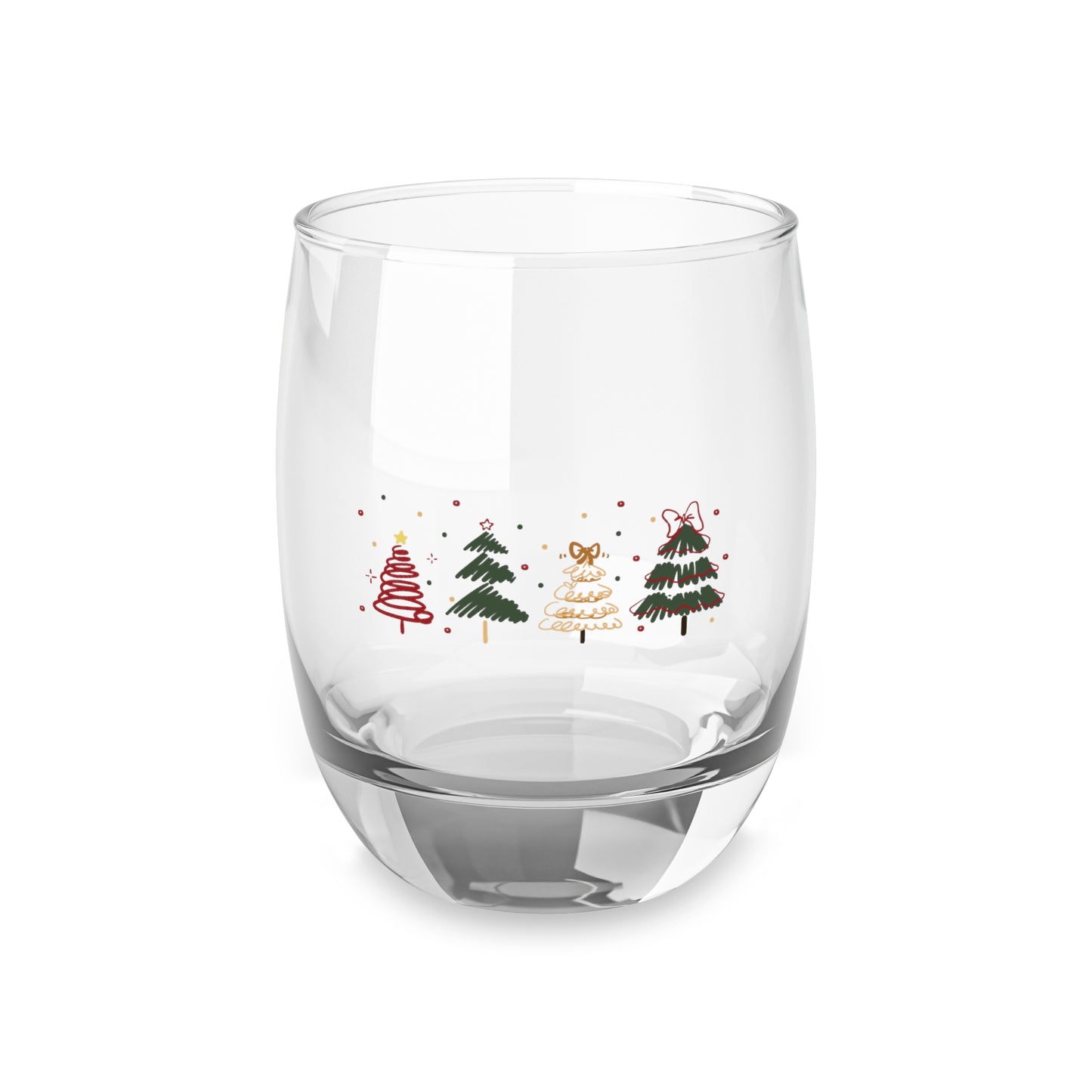 Christmas Tree - Whiskey Glass