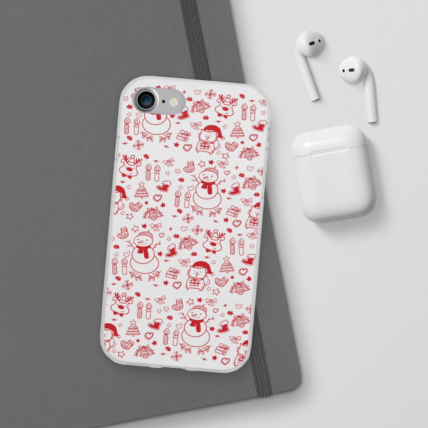 Christmas Vibe - Flexi Cases (White)