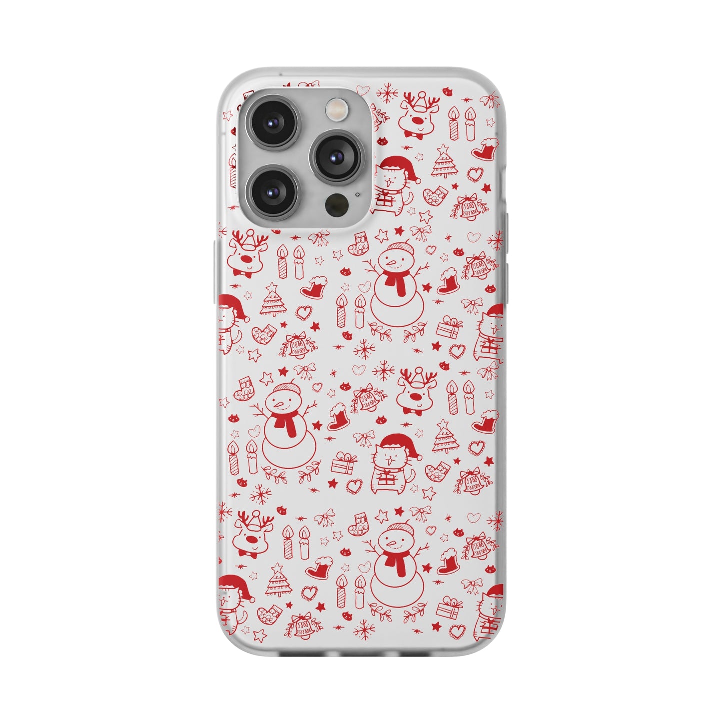 Christmas Vibe - Flexi Cases (White)