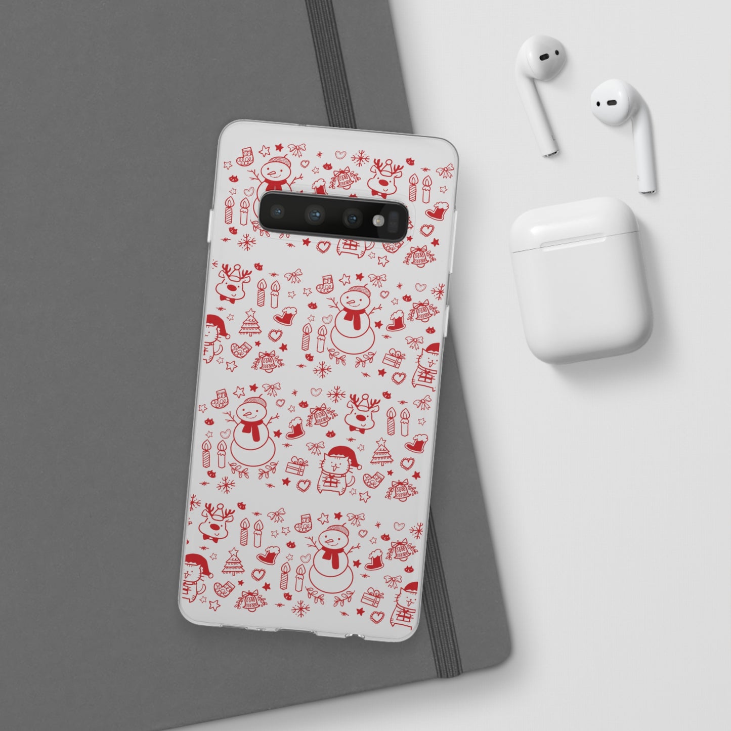 Christmas Vibe - Flexi Cases (White)