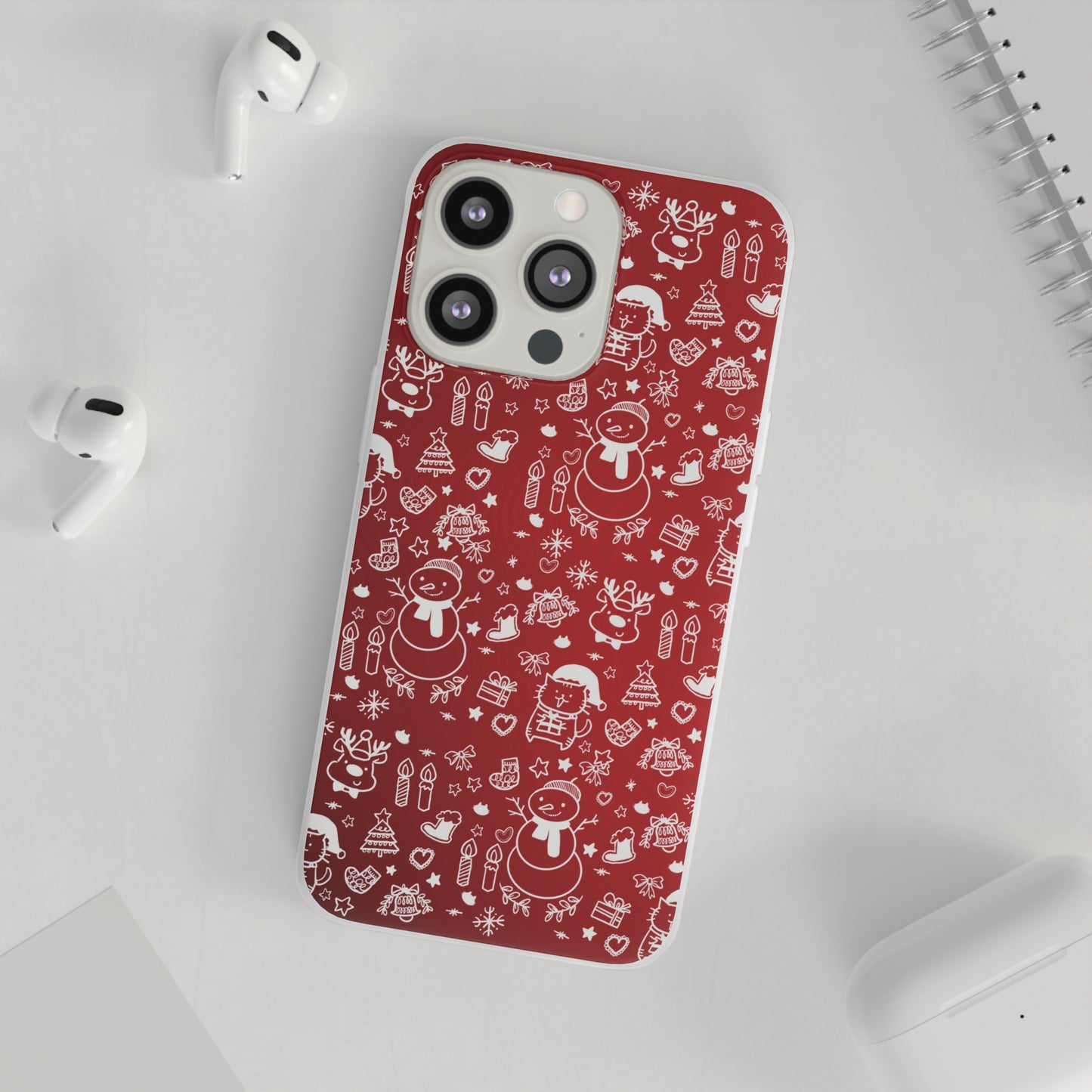 Christmas Vibe - Flexi Cases (Red)