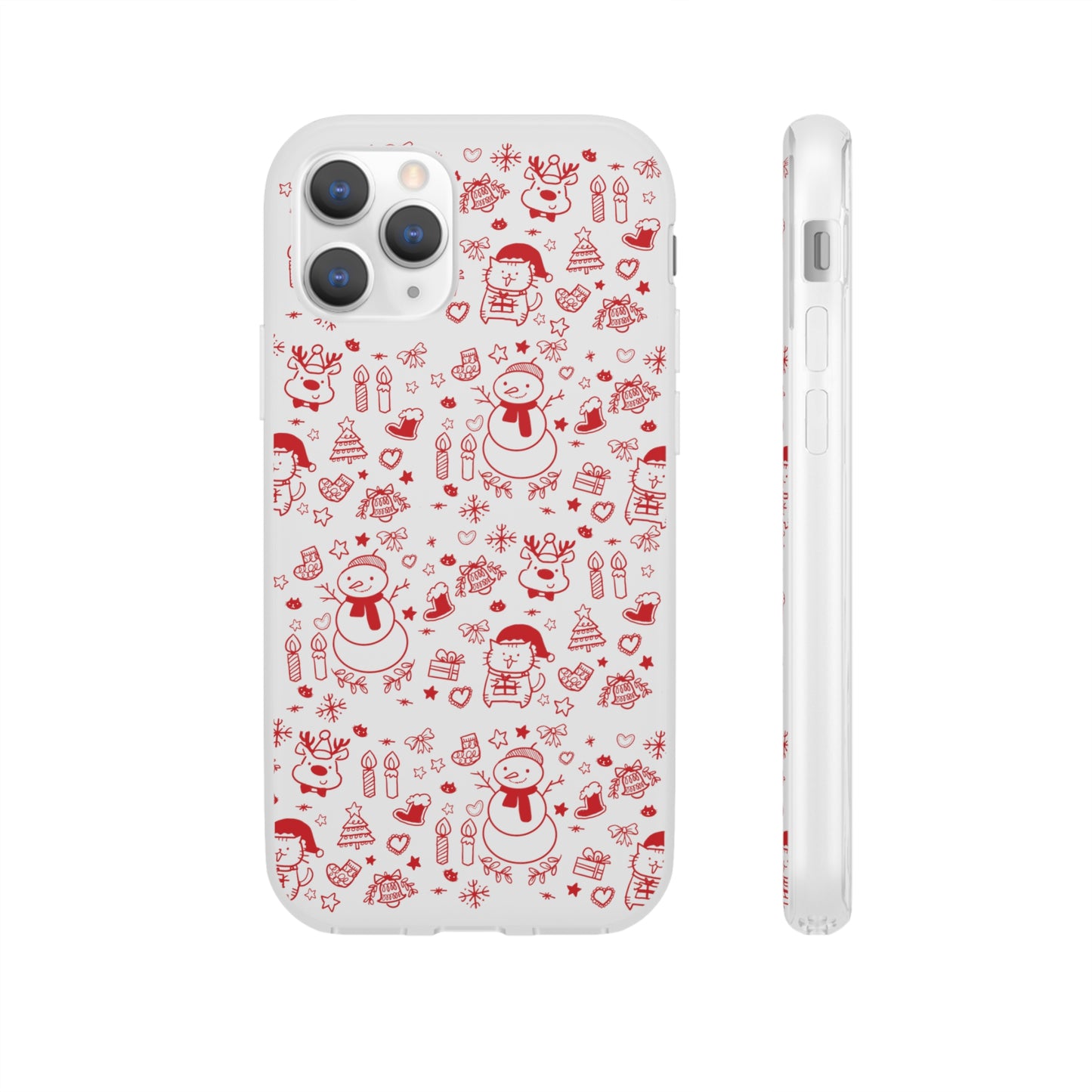 Christmas Vibe - Flexi Cases (White)