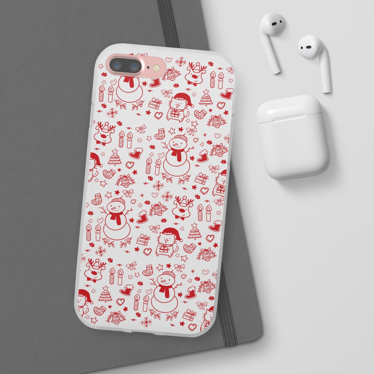 Christmas Vibe - Flexi Cases (White)