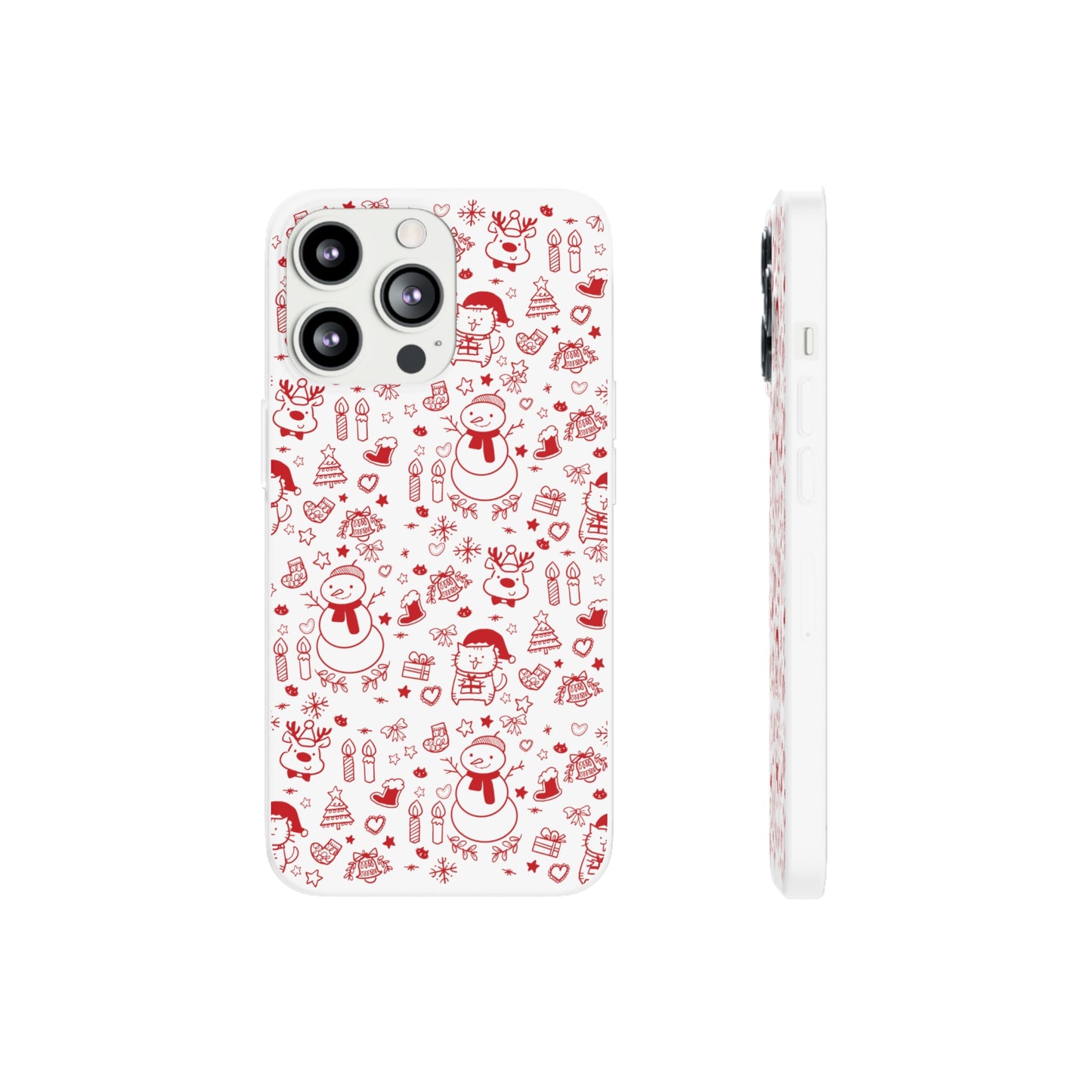 Christmas Vibe - Flexi Cases (White)