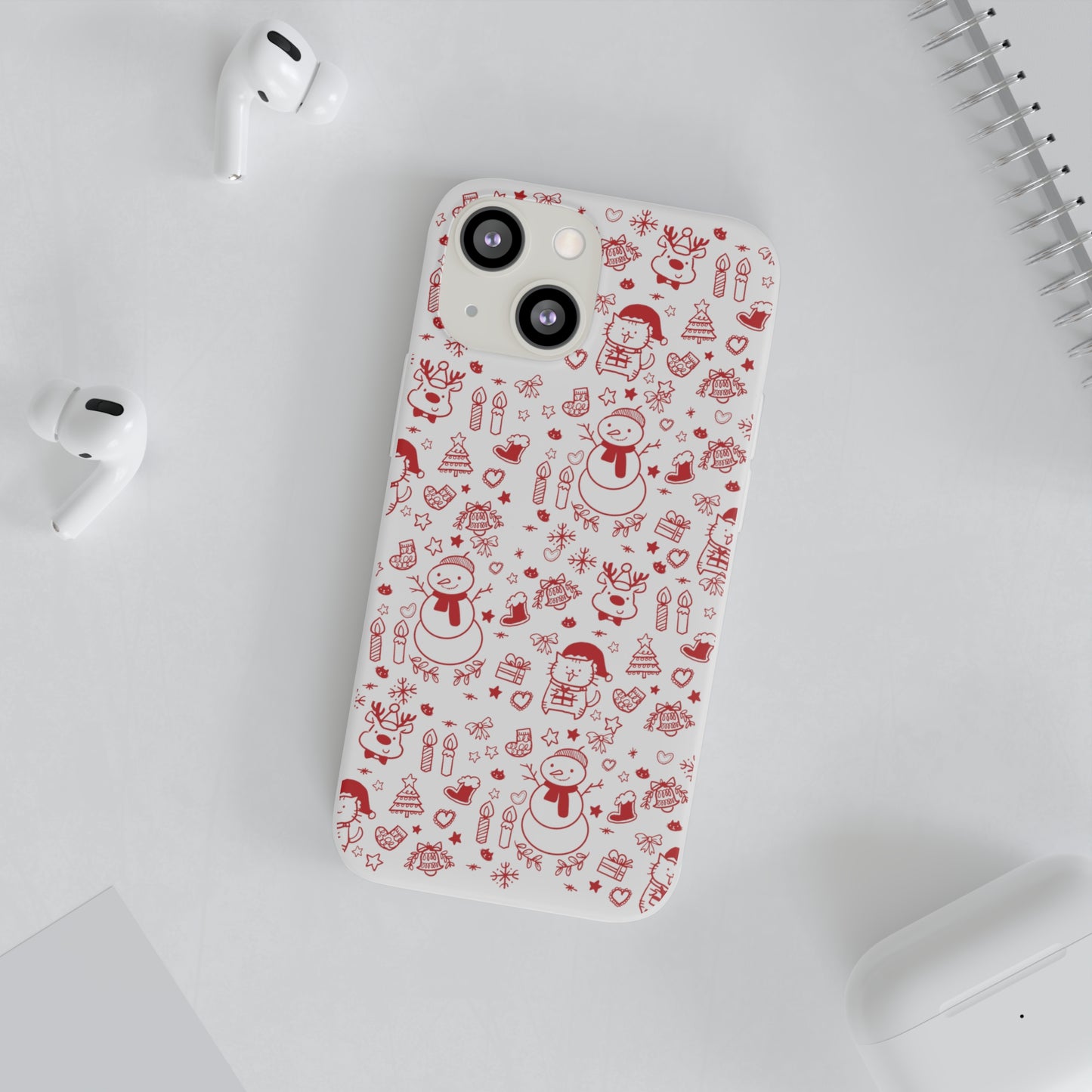 Christmas Vibe - Flexi Cases (White)