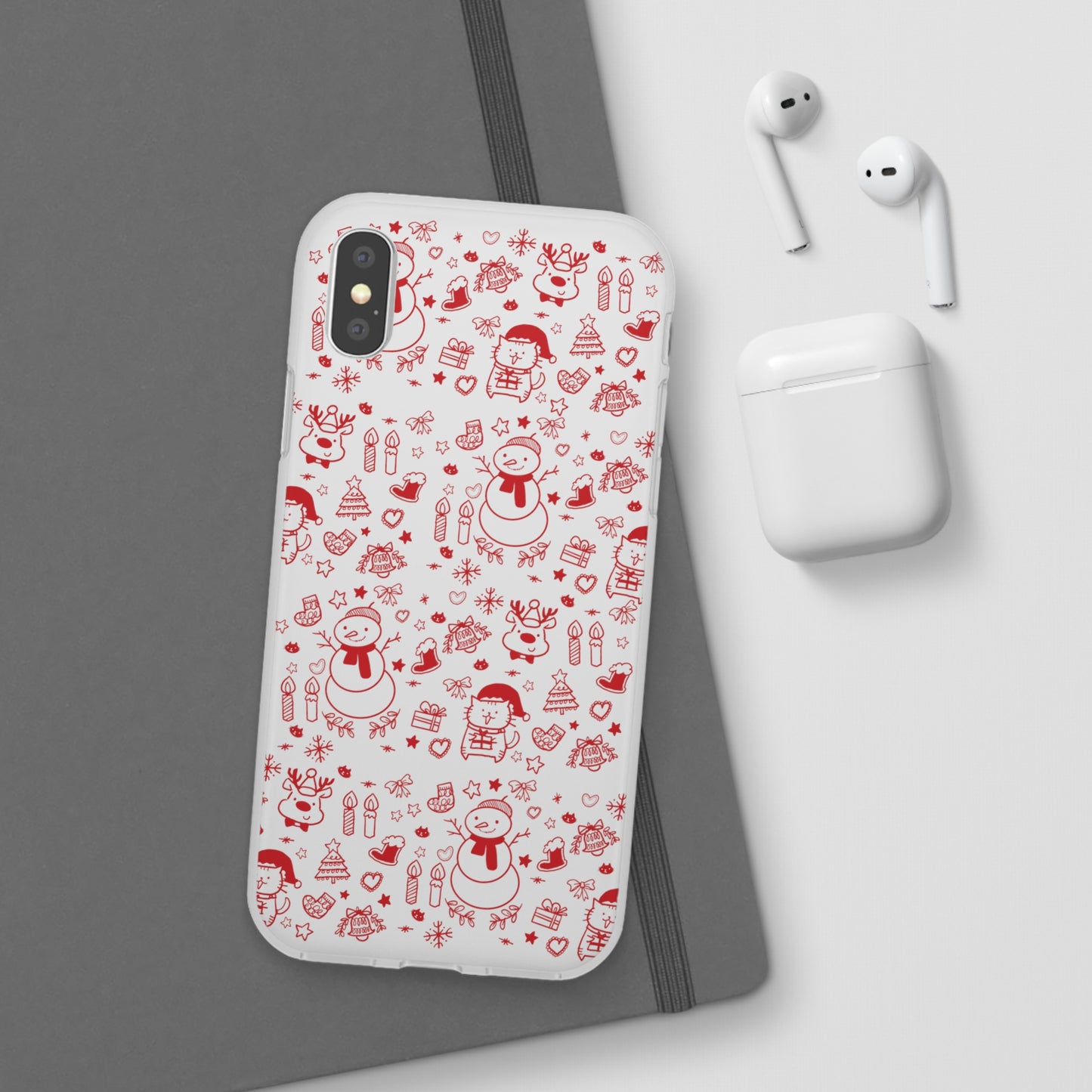 Christmas Vibe - Flexi Cases (White)