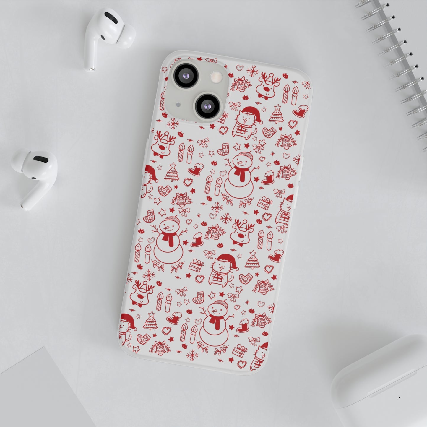 Christmas Vibe - Flexi Cases (White)