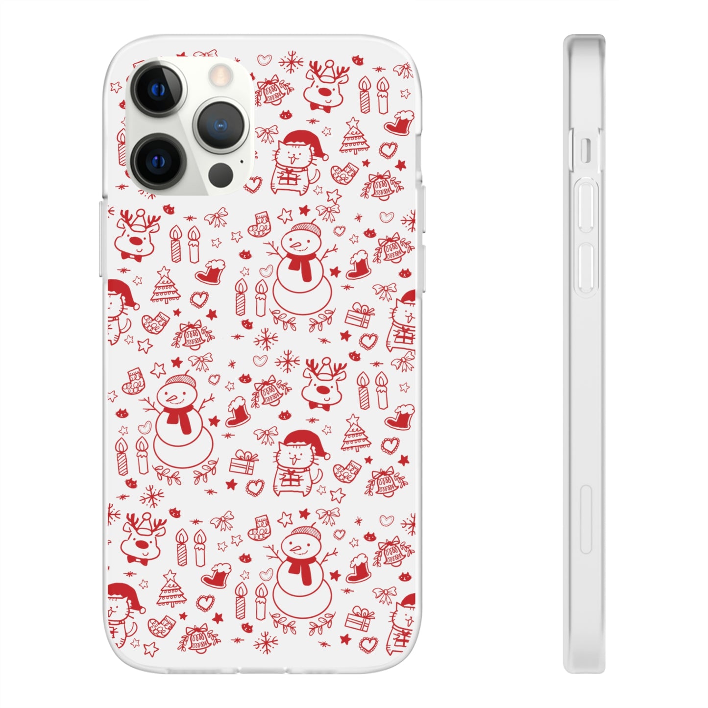 Christmas Vibe - Flexi Cases (White)