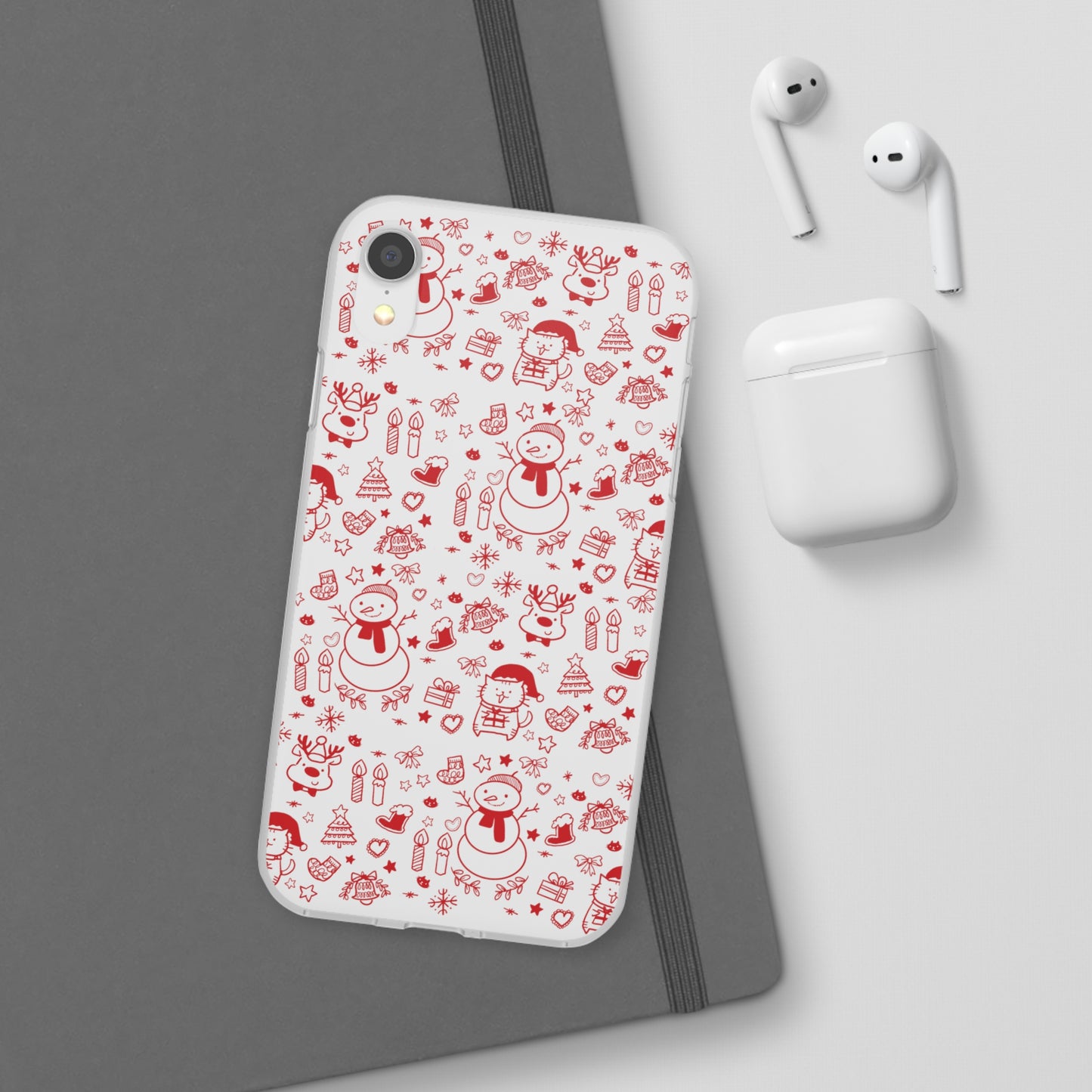 Christmas Vibe - Flexi Cases (White)