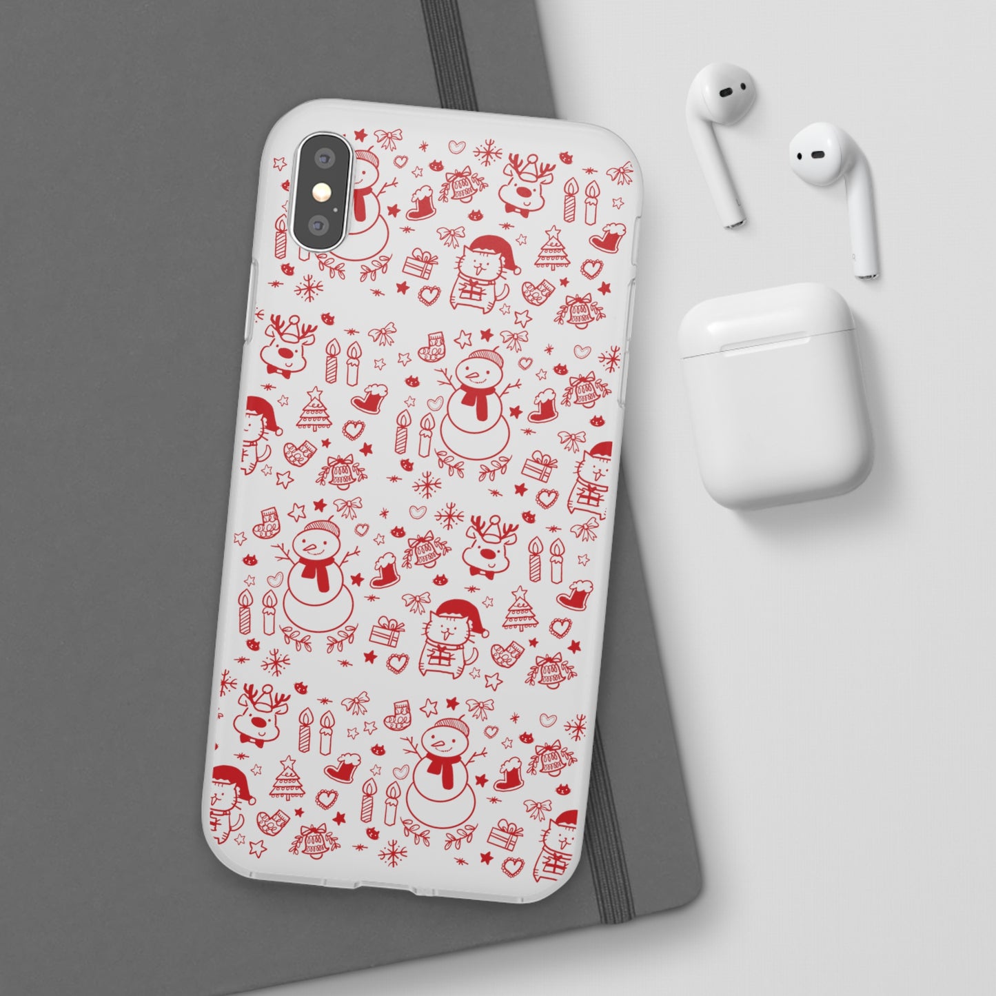 Christmas Vibe - Flexi Cases (White)