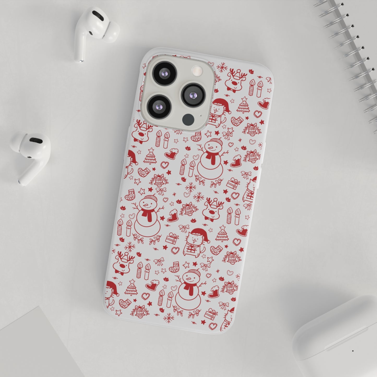 Christmas Vibe - Flexi Cases (White)