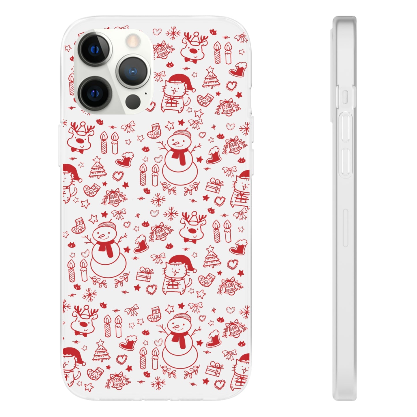 Christmas Vibe - Flexi Cases (White)