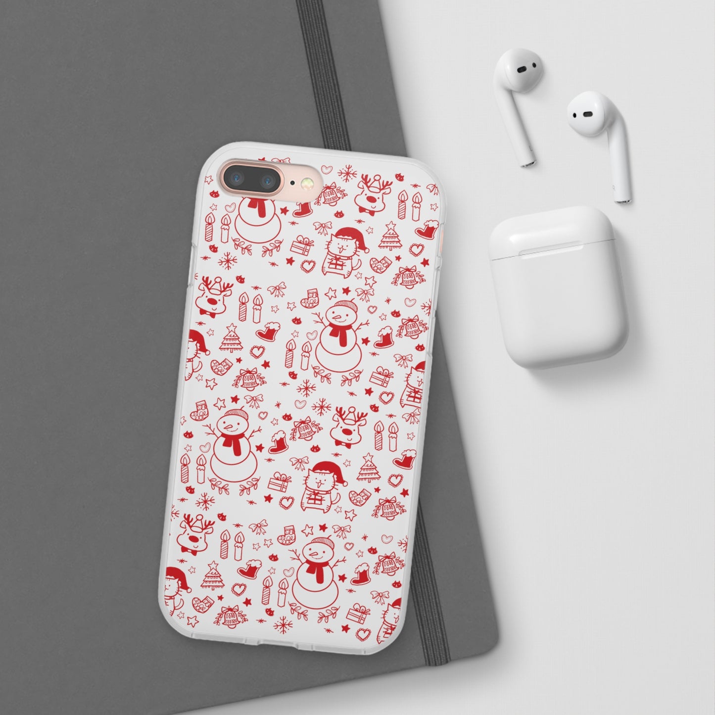 Christmas Vibe - Flexi Cases (White)