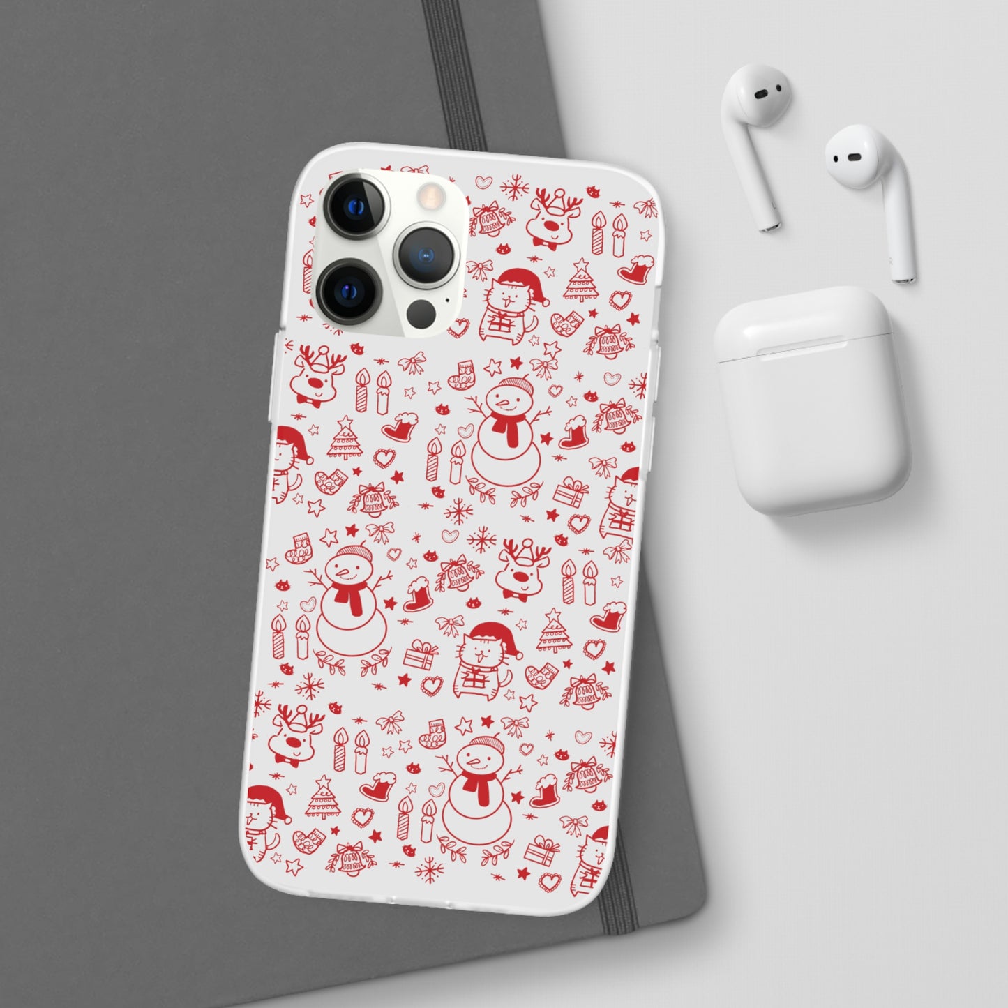 Christmas Vibe - Flexi Cases (White)