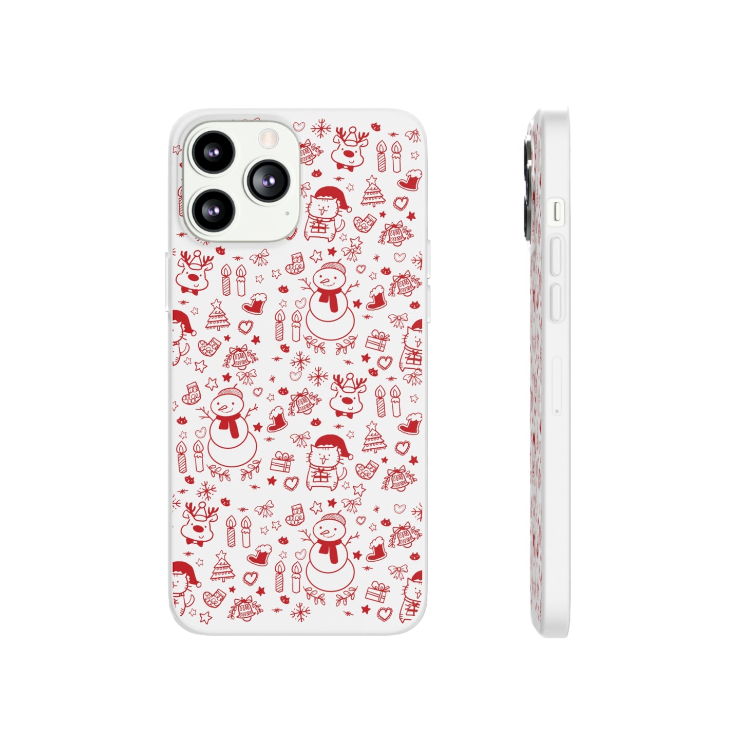 Christmas Vibe - Flexi Cases (White)