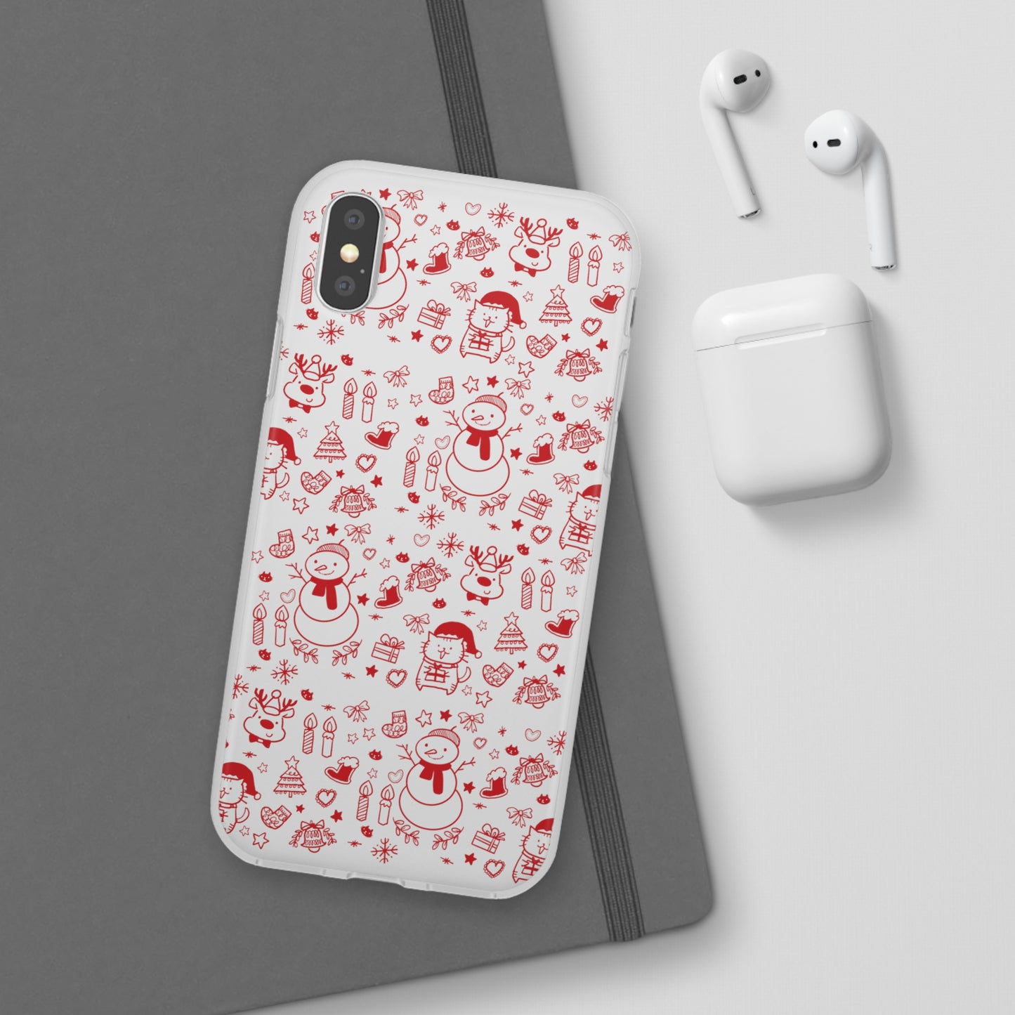 Christmas Vibe - Flexi Cases (White)