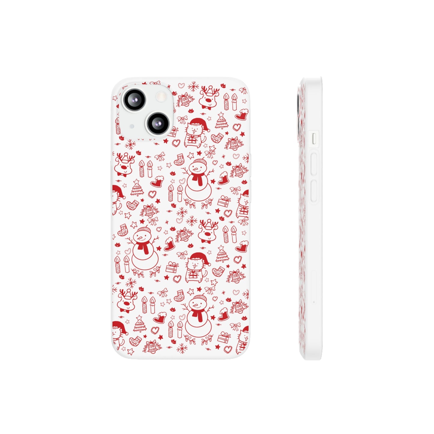 Christmas Vibe - Flexi Cases (White)