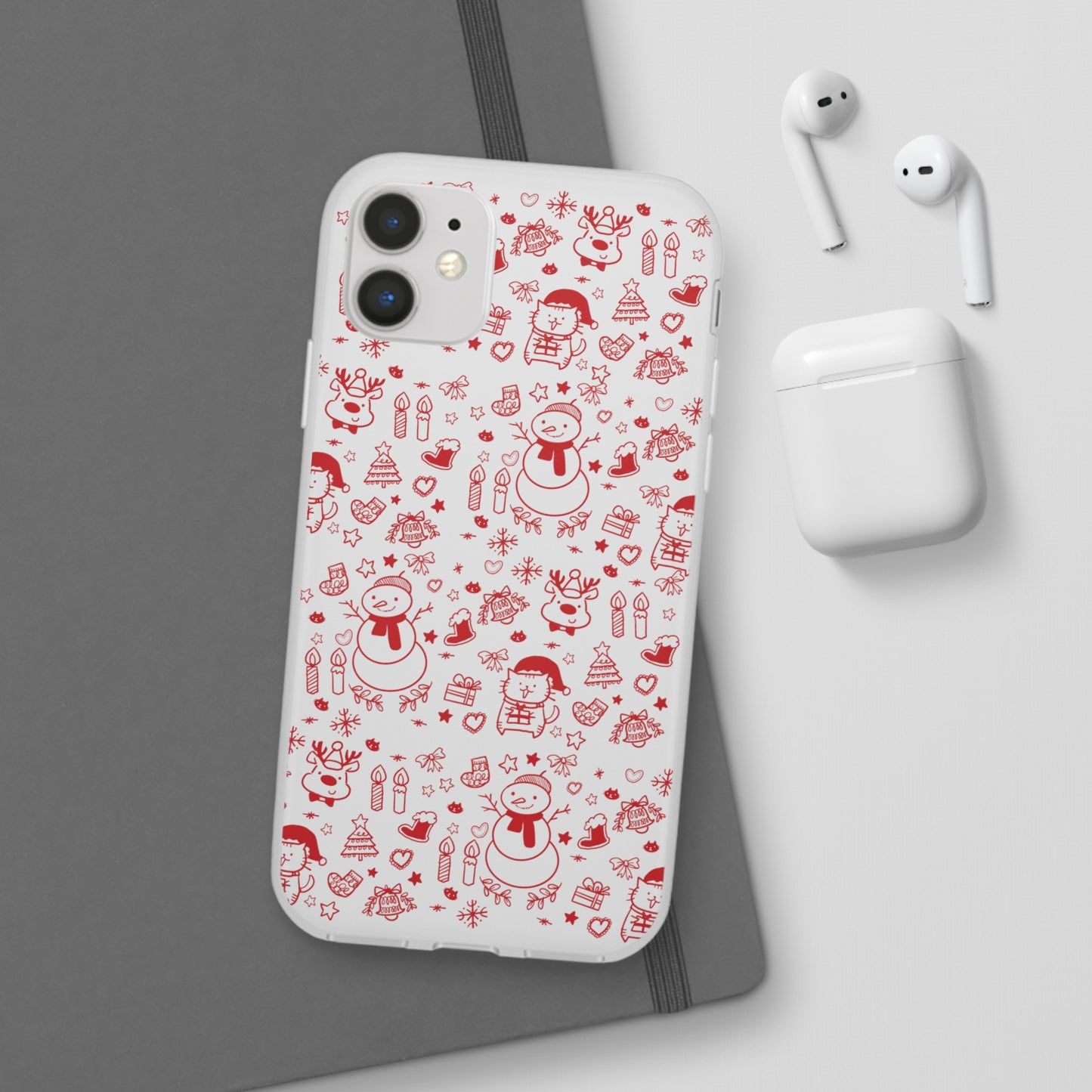 Christmas Vibe - Flexi Cases (White)