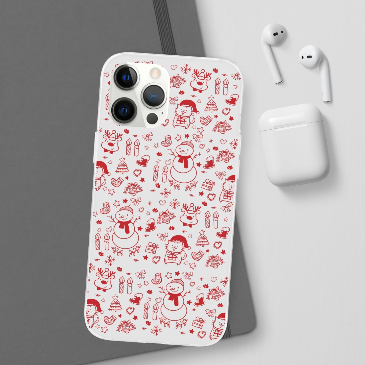 Christmas Vibe - Flexi Cases (White)