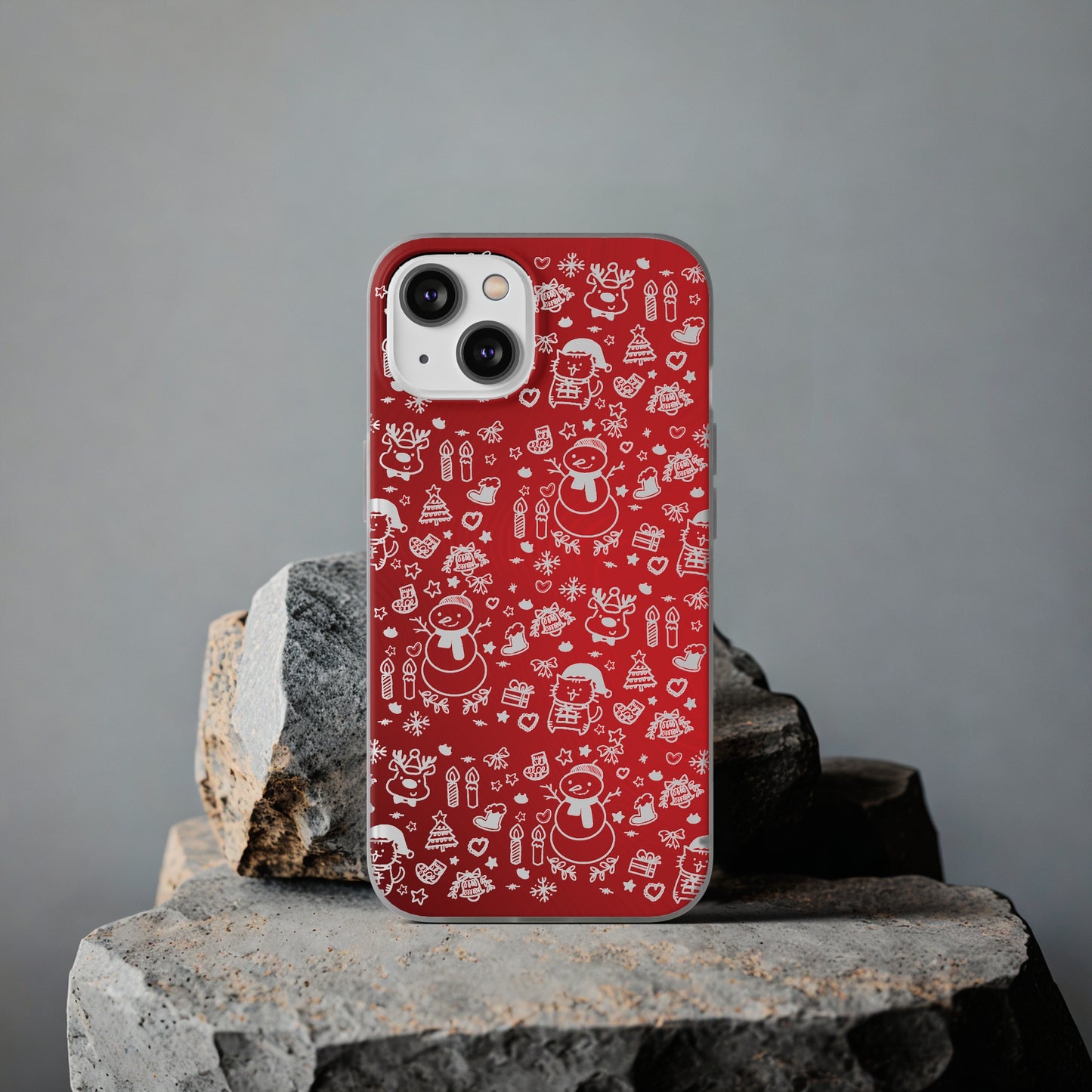 Christmas Vibe - Flexi Cases (Red)
