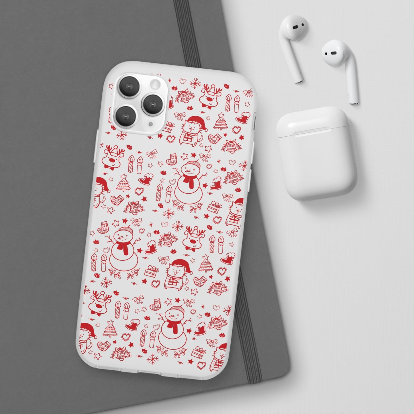 Christmas Vibe - Flexi Cases (White)