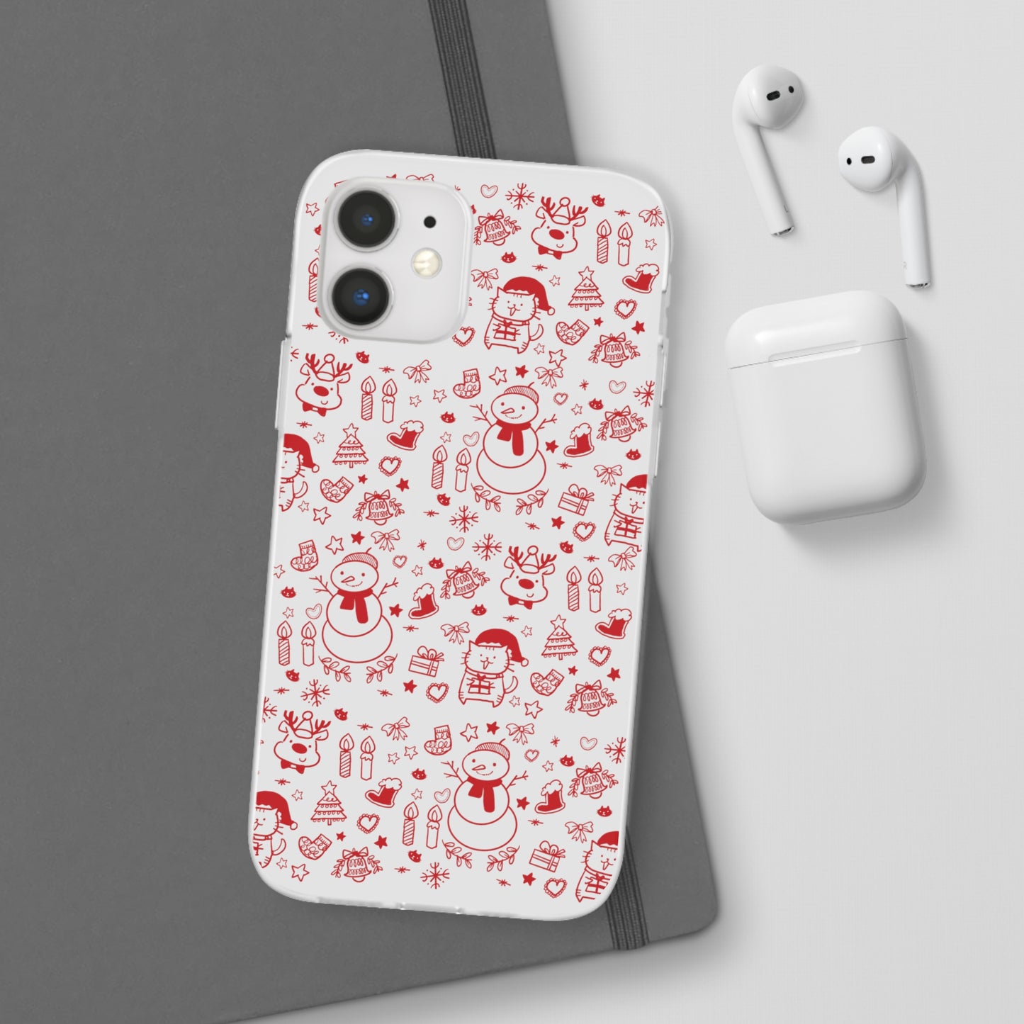 Christmas Vibe - Flexi Cases (White)